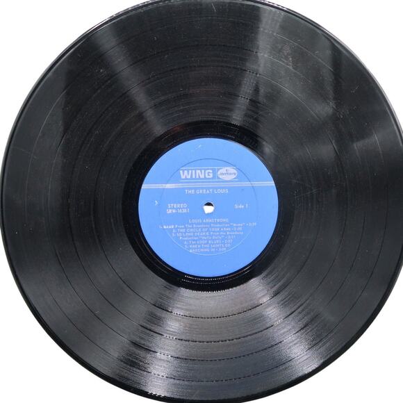Mercury Louis Armstrong The Great Louis LP Record Vinyl SRW 16381 1968 Vintage - Picture 8 of 12